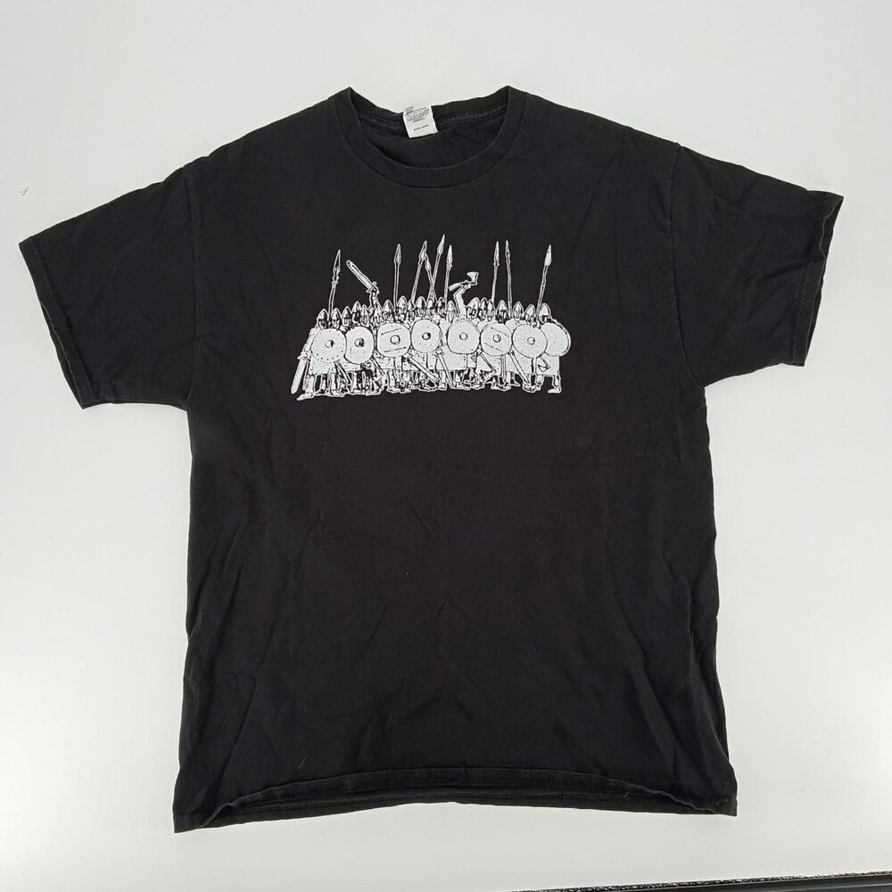 Viking World Tour Nordic Viking Graphic Tee Hanes L Black